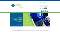 Desktop Screenshot of mycuservices.com