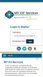 Mobile Screenshot of mycuservices.com